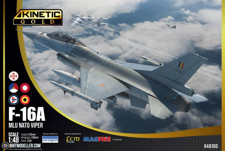 Kinetic 1/48 F-16A MLU Nato Viper 48100